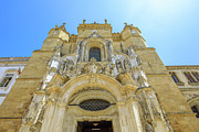 Santa Cruz Monastery facade #1 Photograph by Benny Marty Santa Cruz Monastery facade #1 Photograph by Benny Marty