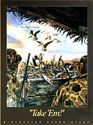 Take Em #1 Painting by Unknown
