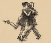 Tango #65 Drawing by Judith Kunzle