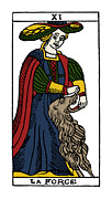 Tarot Card Strength #1 Photograph by Granger