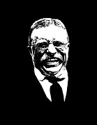 Teddy Roosevelt  #1 Digital Art by War Is Hell Store