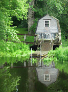 Painted effect - Boathouse Photograph by Sue Leonard Painted effect - Boathouse Photograph by Sue Leonard