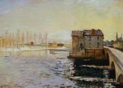 The Bridge of Moret #2 Painting by MotionAge Designs