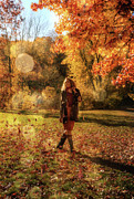The day in October #1 Photograph by Lilia S