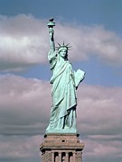 The Statue of Liberty Photograph by American School