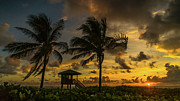 Two Palm Sunrise Delray Beach Florida #1 Photograph by Lawrence S Richardson Jr