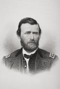 Ulysses S. Grant 1822 To 1885. Union #1 Drawing by Vintage Design Pics