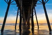 Under the Oceanside Pier #2 Photograph by Larry Marshall Under the Oceanside Pier #2 Photograph by Larry Marshall
