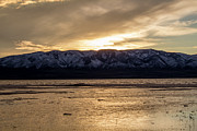 Utah Lake in February #1 Photograph by K Bradley Washburn Utah Lake in February #1 Photograph by K Bradley Washburn