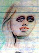 Untitled  #44 Drawing by Donald 'C-Note' Hooker