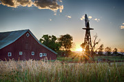 17 Mile House Farm - sunset Photograph by Stephen Holst 17 Mile House Farm - sunset Photograph by Stephen Holst