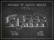 1883 Process Of Making Whisky Patent FB76_CG Digital Art by Aged Pixel