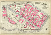 1930 Inwood Map  Photograph by Cole Thompson