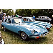 1969 3.8 Litre E-type Jaguar At The Photograph by Anthony Croke