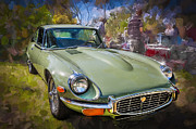1971 Jaguar 3 series E Type 2 plus 2  Photograph by Rich Franco