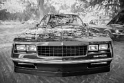 1987 Chevrolet Monte Carlo SS Coupe BW c122 Photograph by Rich Franco 1987 Chevrolet Monte Carlo SS Coupe BW c122 Photograph by Rich Franco