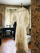 19th Century Wedding Dress Photograph by Susan Savad 19th Century Wedding Dress Photograph by Susan Savad