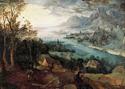 Flemish Parable of the Sower #2 Painting by Pieter Bruegel the Elder