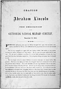 Gettysburg Address, 1863 #3 Photograph by Granger