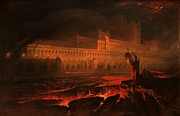 Pandemonium #5 Painting by John Martin