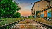 Railroad #2 Digital Art by Maye Loeser