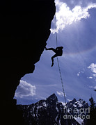 Rock Climbing #2 Photograph by Howie Garber