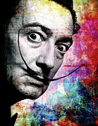 Salvador Dali 2 Painting by Mark Ashkenazi