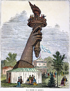 Statue Of Liberty, 1876 #2 Photograph by Granger