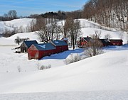 Winter in Vermont #3 Photograph by Steve Brown