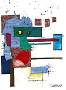 Untitled #21 Drawing by Teddy Campagna