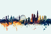 London England Skyline #27 Digital Art by Michael Tompsett