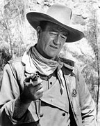 John Wayne Photograph by Granger