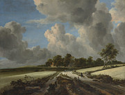 Wheat Fields #3 Painting by MotionAge Designs