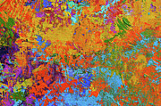 Modern Abstract Painting - Festival of Color No. 7 Painting by Patricia Awapara