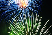 Fireworks #4 Photograph by Donn Ingemie