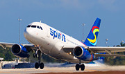 Spirit Airline #6 Photograph by Dart Humeston