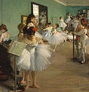 The Dance Class Painting by Edgar Degas The Dance Class Painting by Edgar Degas