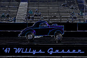 '41 Willys Gasser #41 Digital Art by Darrell Foster '41 Willys Gasser #41 Digital Art by Darrell Foster