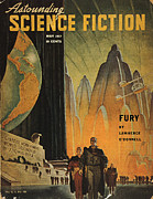 Astounding Science Fiction, 1947 Photograph by Hubert Rogers Astounding Science Fiction, 1947 Photograph by Hubert Rogers