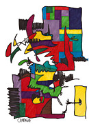 Untitled #52 Drawing by Teddy Campagna