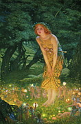 Midsummer Eve #3 Painting by Edward Robert Hughes
