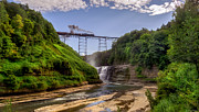 765 Over Upper Falls 2 Photograph by Mark Papke