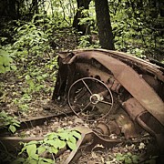 Abandoned 50s Classic.... Photograph by Serge Averbukh