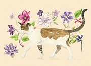 A Cat called Dave Painting by Alison Cooper