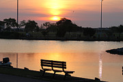 A Deep Water Lagoon Sunset Photograph by Robert Banach