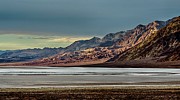 A glow on the Amargosa Range Photograph by Gaelyn Olmsted