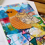 A Little #digitalcollage #doodles Photograph by Robin Mead