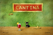 a little Sangria... Painting by Will Bullas