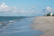 A morning walk on Fort Myers Beach Fort Myers Florida Photograph by Toby McGuire