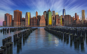 A New York City Day Begins Photograph by Susan Candelario